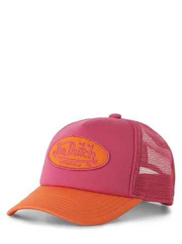 Von Dutch Cap Trucker Tampa in pink orange