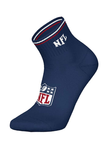 NFL Freizeitsocken NFL Shield Quarter in BLU/WHT/RED