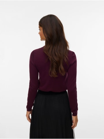 Vero Moda Strickpullover in Winetasting