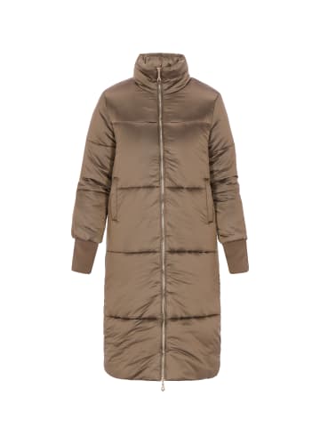 faina Women Coat in brown bronze