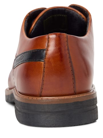 Bugatti Schnürschuh in cognac - 0002