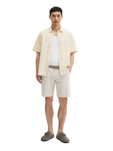 Marc O'Polo Kurzarm-Hemd regular in Medium Brown