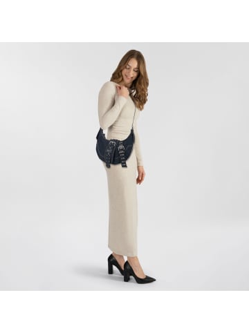 Desigual Bindella Calgary Schultertasche 32 cm mit Dehnfalte in blau