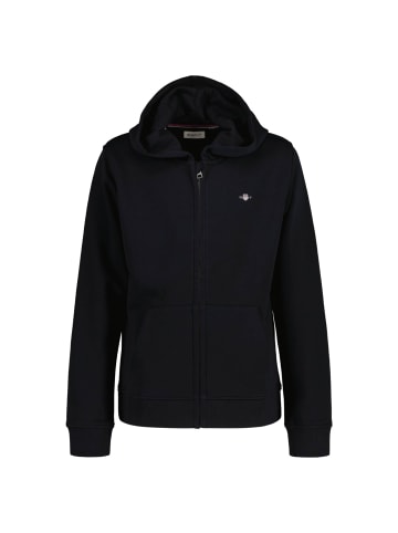 Gant Sweatjacke in Schwarz