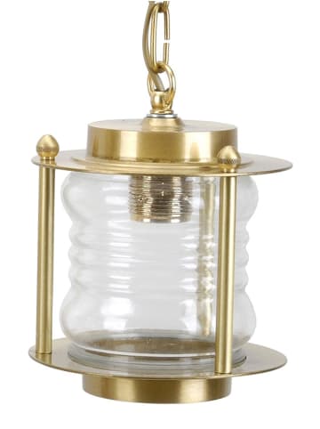 Licht-Erlebnisse Außen Pendelleuchte (B)16 x (L)23 x (T)73 cm in Messing