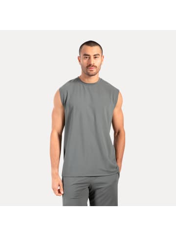 SMILODOX Tank Top Xion in Grau