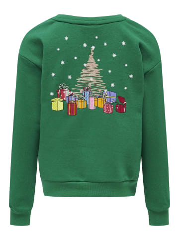 KIDS ONLY Sweatshirt in Green Jacket
