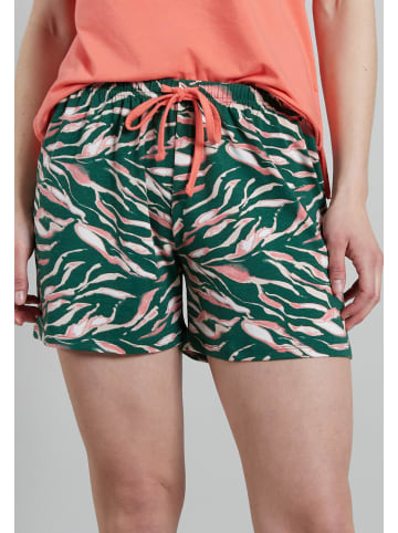 Tom Tailor Kurze-Hose Geel in grün-mittel-Allover