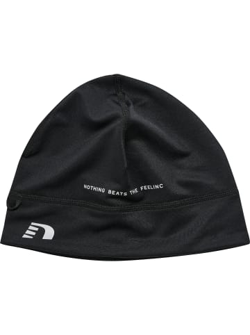 Newline Newline Beanie Core Laufen Unisex Erwachsene Dehnbarem Feuchtigkeitsabsorbierenden in BLACK