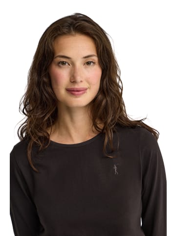 Polo Club T-Shirt WOMAN RIGBY GO PRIYA TSHIRT LONG SLEEVE REGULAR FIT in Dunkle Schokolade