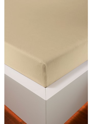 bellana jersey Spannbetttuch Edel-Jersey Elasthan in natur