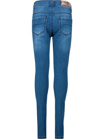 Blue Effect Jeggings Bundweite normal in blue denim