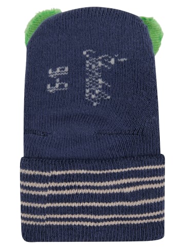 Sterntaler Baby Rasselsocken Krokodil in helles blau