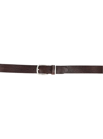 b.belt Fashion Basics Cleo Gürtel Leder in dunkelbraun