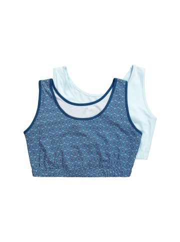 Ulla Popken Bustier in eismeerblau