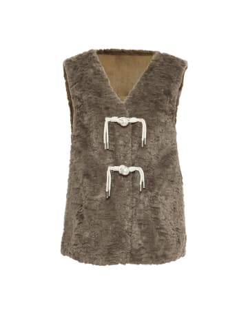 VIRITA Women Weste in Taupe