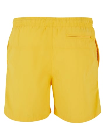 Urban Classics Badeshorts in chrome yellow