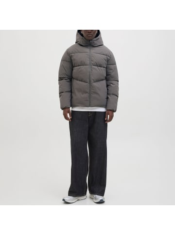 Jack and Jones JJGLOBAL Puffer Jacket in Grau