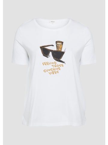 s.Oliver T-Shirt  in  01D1_weiß