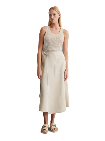 Marc O'Polo Wickelrock flared in Beige