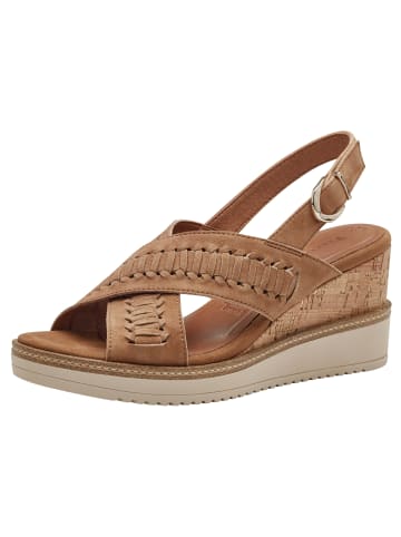 Tamaris Sandalette in CAMEL