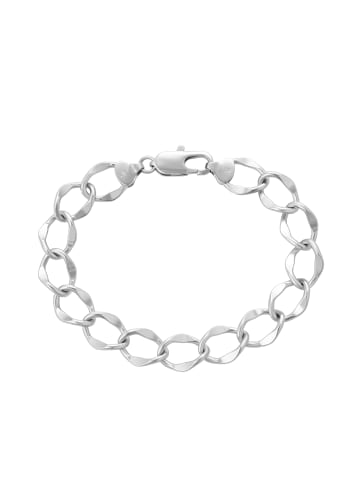 faina Women Cable Chain Link Bracelet in Silver