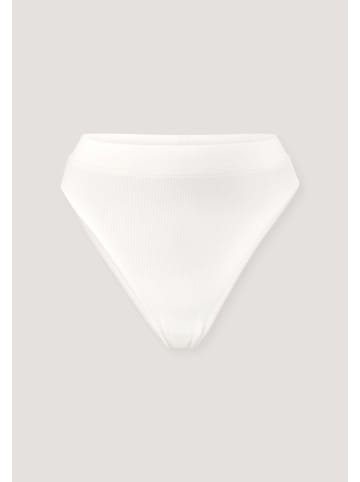 Hessnatur Ripp-Taillenslip High Waist in naturweiss