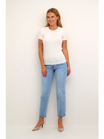 Kaffe T-shirt KAdrew Slim fit in Chalk