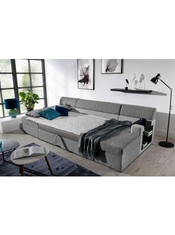 MF Design Narkos Recamiere Rechts in Braun -  (L) 159 x (B) 310 x (H) 90 cm