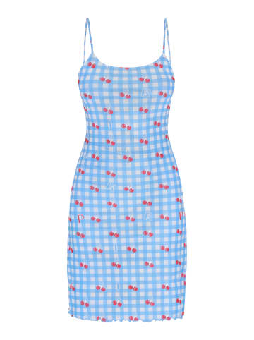 myMo Women Dress in blue multicolor