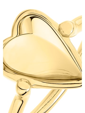 LIEBESKIND BERLIN Ring Metal Heart in gold
