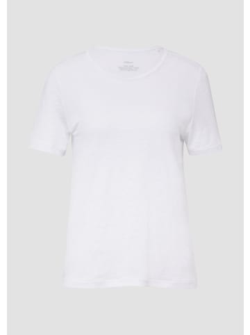 s.Oliver T-Shirt in 0100_weiß
