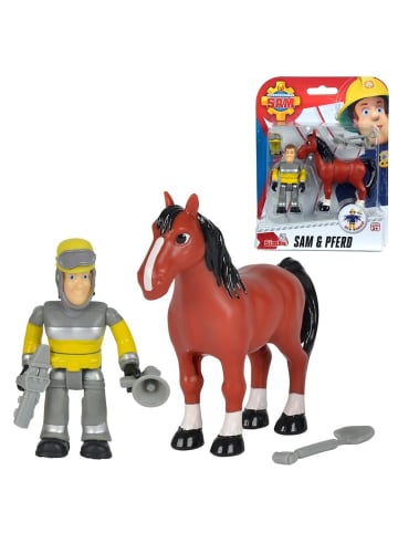 Feuerwehrmann Sam  Tierrettung Sam & Pferd | Spiel-Figuren Set | Feuerwehrmann Sam