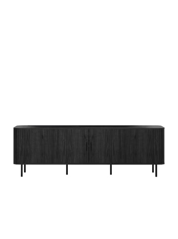 ebuy24 Schwarz 180 x 45 cm