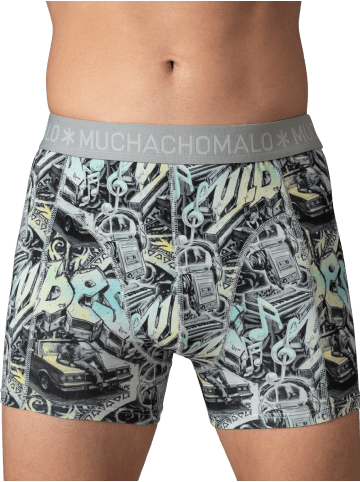 Muchachomalo 4er-Set: Boxershort in Mehrfarbig - für Herren