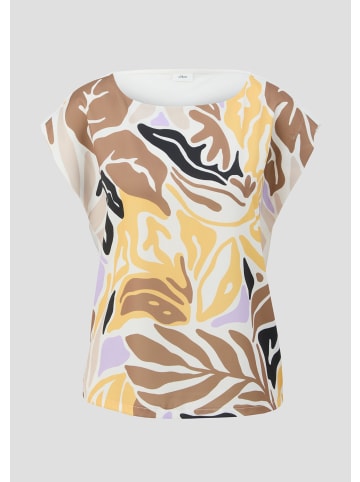 s.Oliver T-Shirt in 02A4_ecru