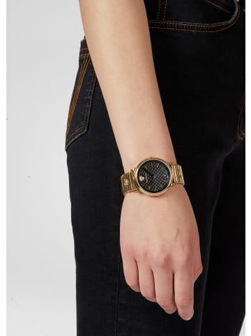 Versace Analoguhr für Damen in gold