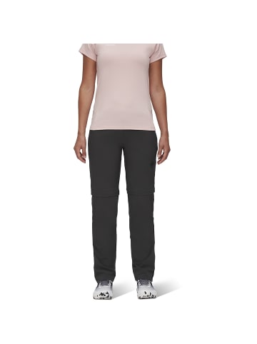 Mammut Zip-Off-Hose Runbold in Nachtschwarz