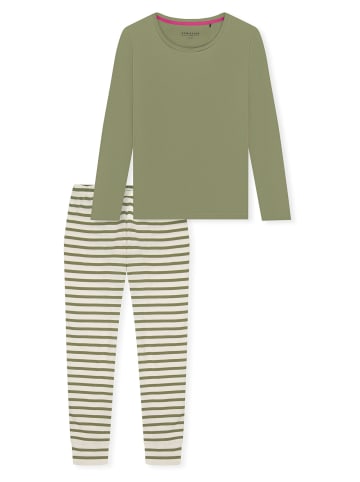Schiesser Pyjama Casual Essentials in linde