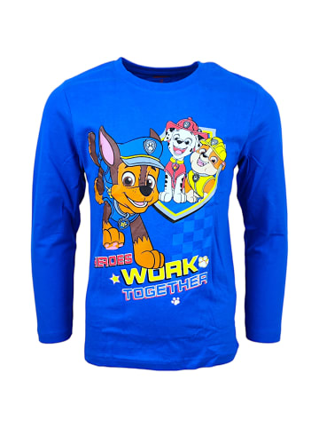 Paw Patrol Langarmshirt Paw Patrol  in Blau