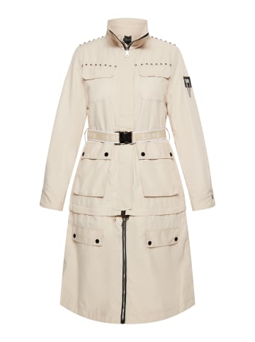 faina Damen 2-In1-Mantel in Creme