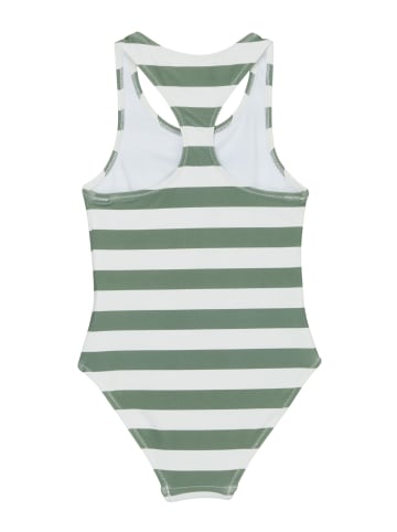 Marc O'Polo KIDS-GIRLS Badeanzug in SAGE LEAVE STRIPE