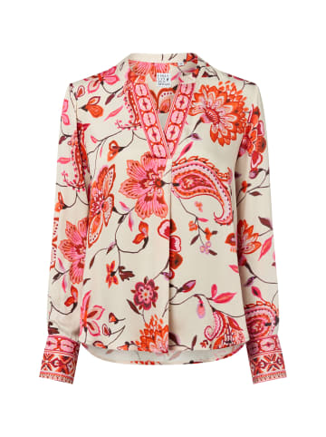 EMILY VAN DEN BERGH  Bluse in beige rot