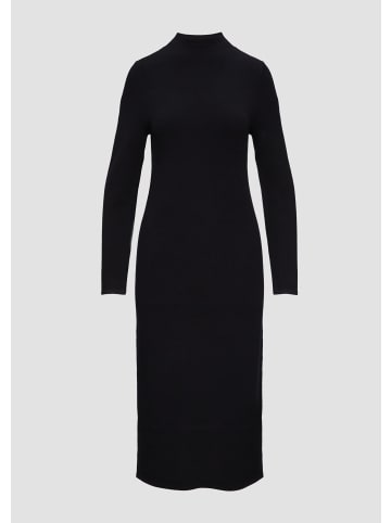 s.Oliver BLACK LABEL Kleid lang in Schwarz