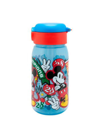 Disney Mickey Mouse Trinkflasche 510ml Kinderflasche mit Trinkhalm & Deckel