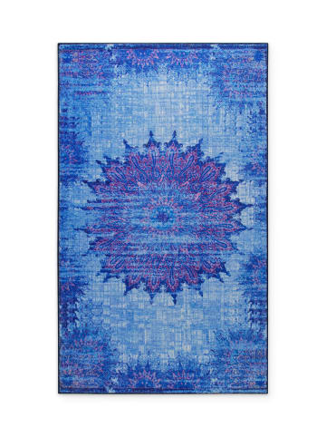 Wecon Home Badteppich Healing in blau multi