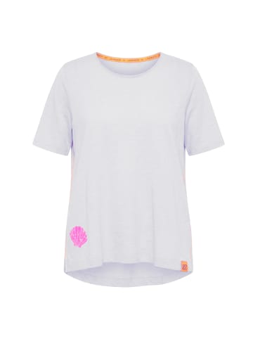 LAURASØN Shirt in metallgrau