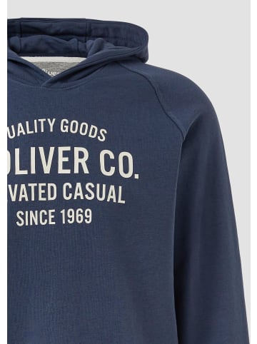 s.Oliver Sweatshirt in 58D1_tiefblau