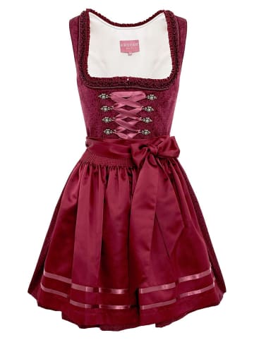 KRÜGER Minidirndl BRYNLEE in bordeaux