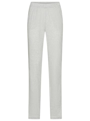 LASCANA Pyjamahose in grau meliert